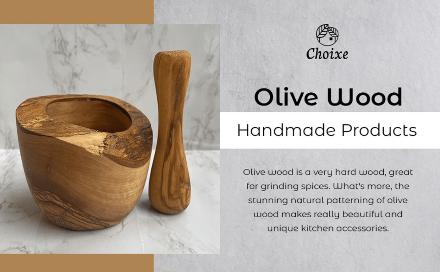 Mediterranean Olive Wood Collection - Marsh and Manor Collective