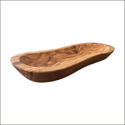 Mediterranean Olive Wood Multi - Purpose Bowl - Marsh and Manor Collective