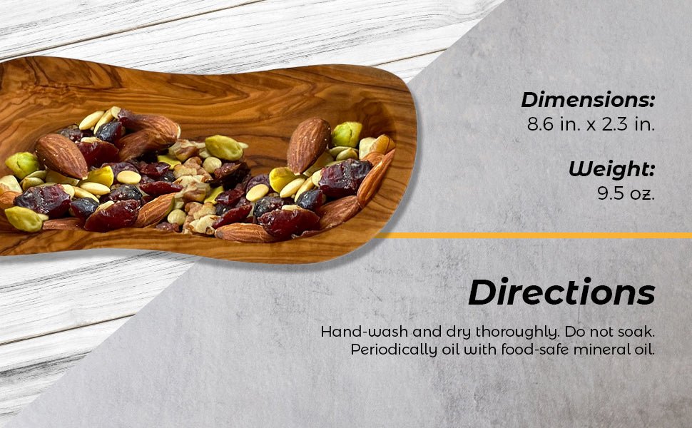 Mediterranean Olive Wood Multi - Purpose Bowl - Marsh and Manor Collective