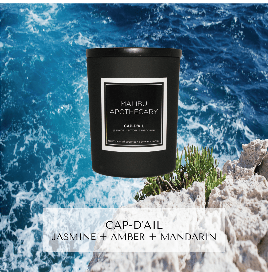 Mini Matte Black Candle - Marsh and Manor Collective