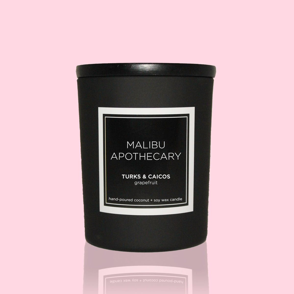 Mini Matte Black Candle - Marsh and Manor Collective