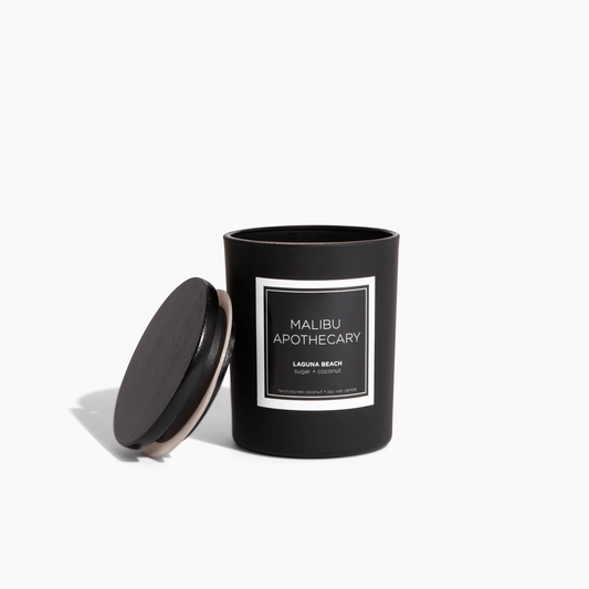 Mini Matte Black Candle - Marsh and Manor Collective