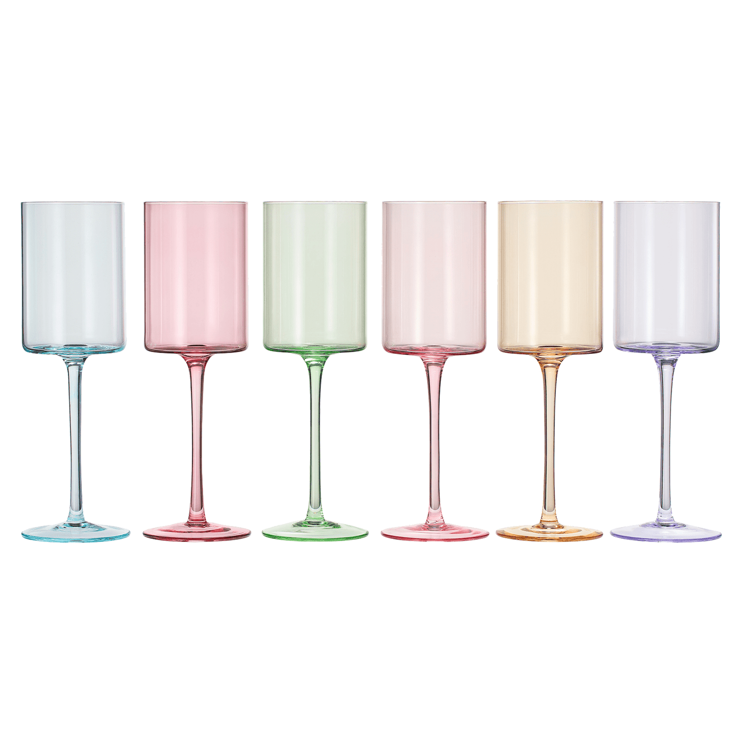 Monet Stemmed Wine Glassware, Set of 6 - Marsh and Manor Collective
