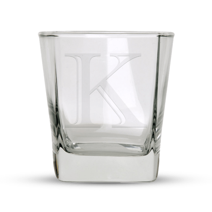 Monogrammed Rock Glasses (Set of 2) - Marsh and Manor Collective