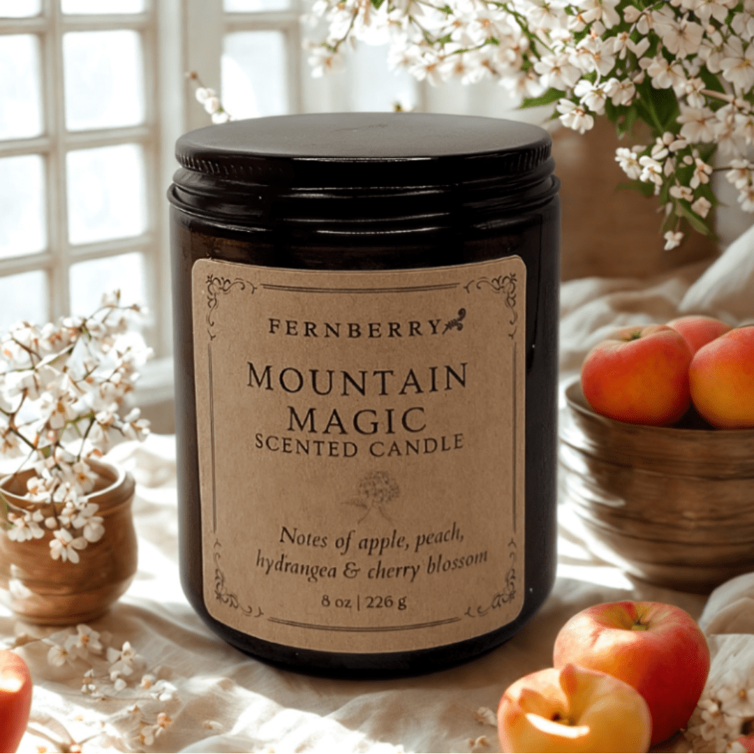 Mountain Magic - 8oz Wood Wick Candle - Marsh and Manor Collective