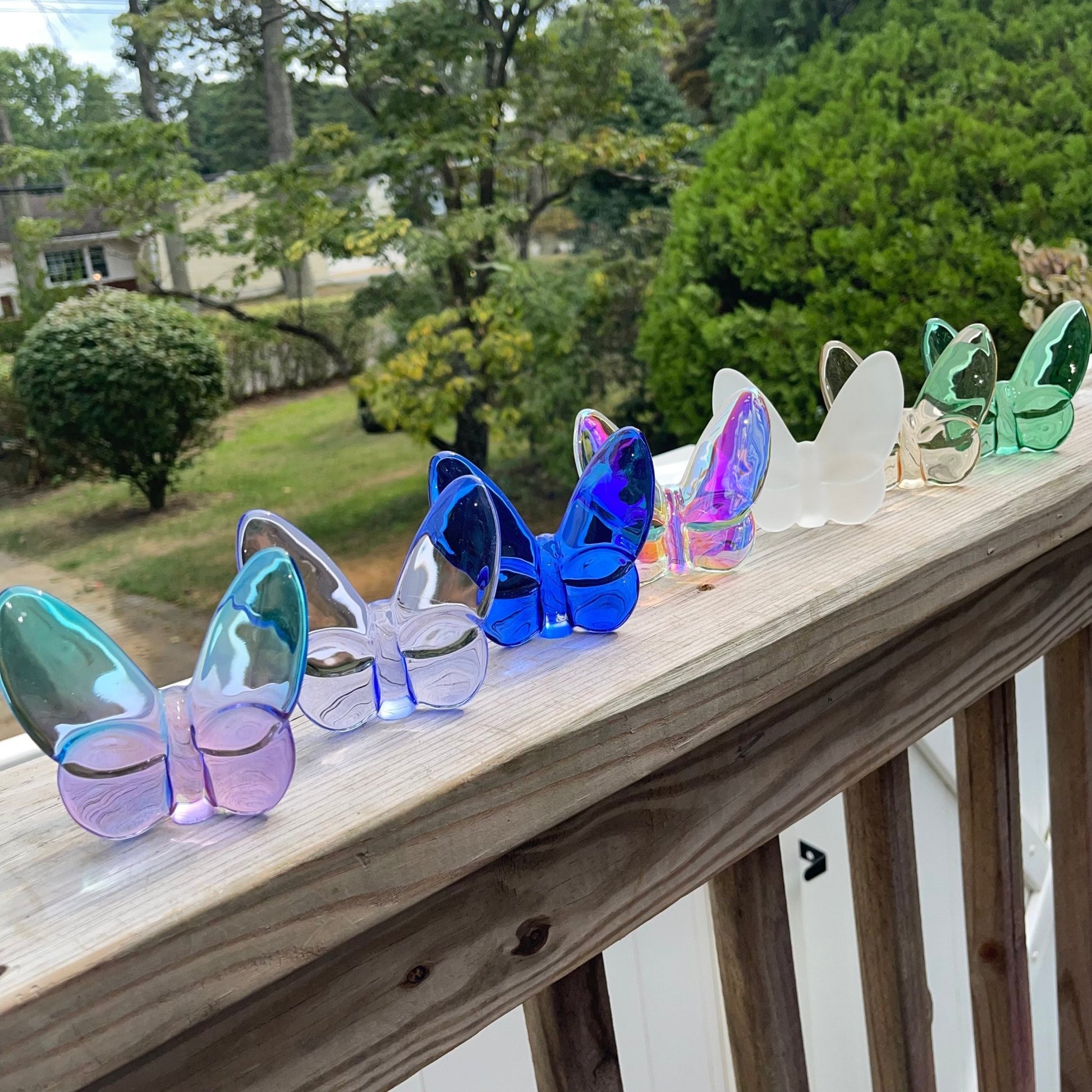 NEW Lainy Exclusive Mor Crystal Butterfly Home Decor in Emerald - Marsh and Manor Collective