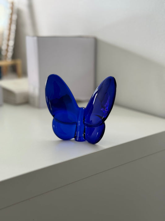 NEW Lainy Exclusive Mor Crystal Butterfly Home Decor in Royal Blue - Marsh and Manor Collective
