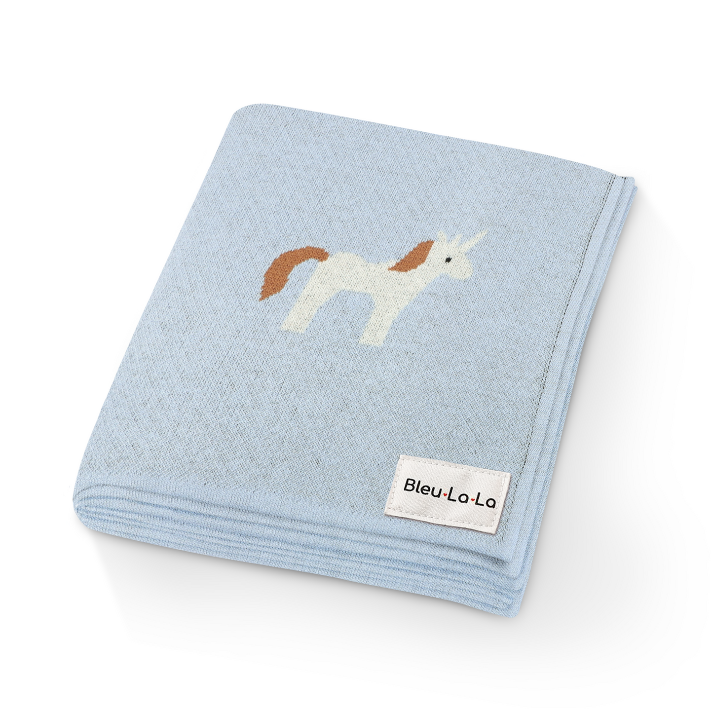 Whimsy Collection - Luxury 100% Cotton Knit Swaddle Baby Blanket