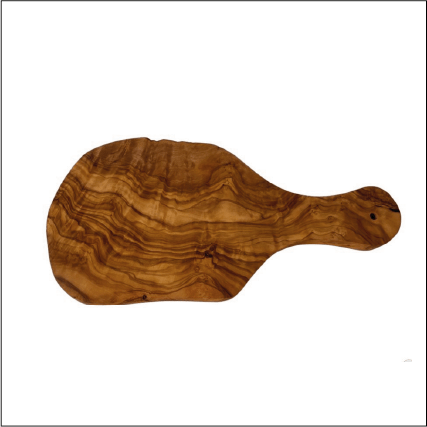 Original Olive Wood Cutting Board with Handle - Marsh and Manor Collective
