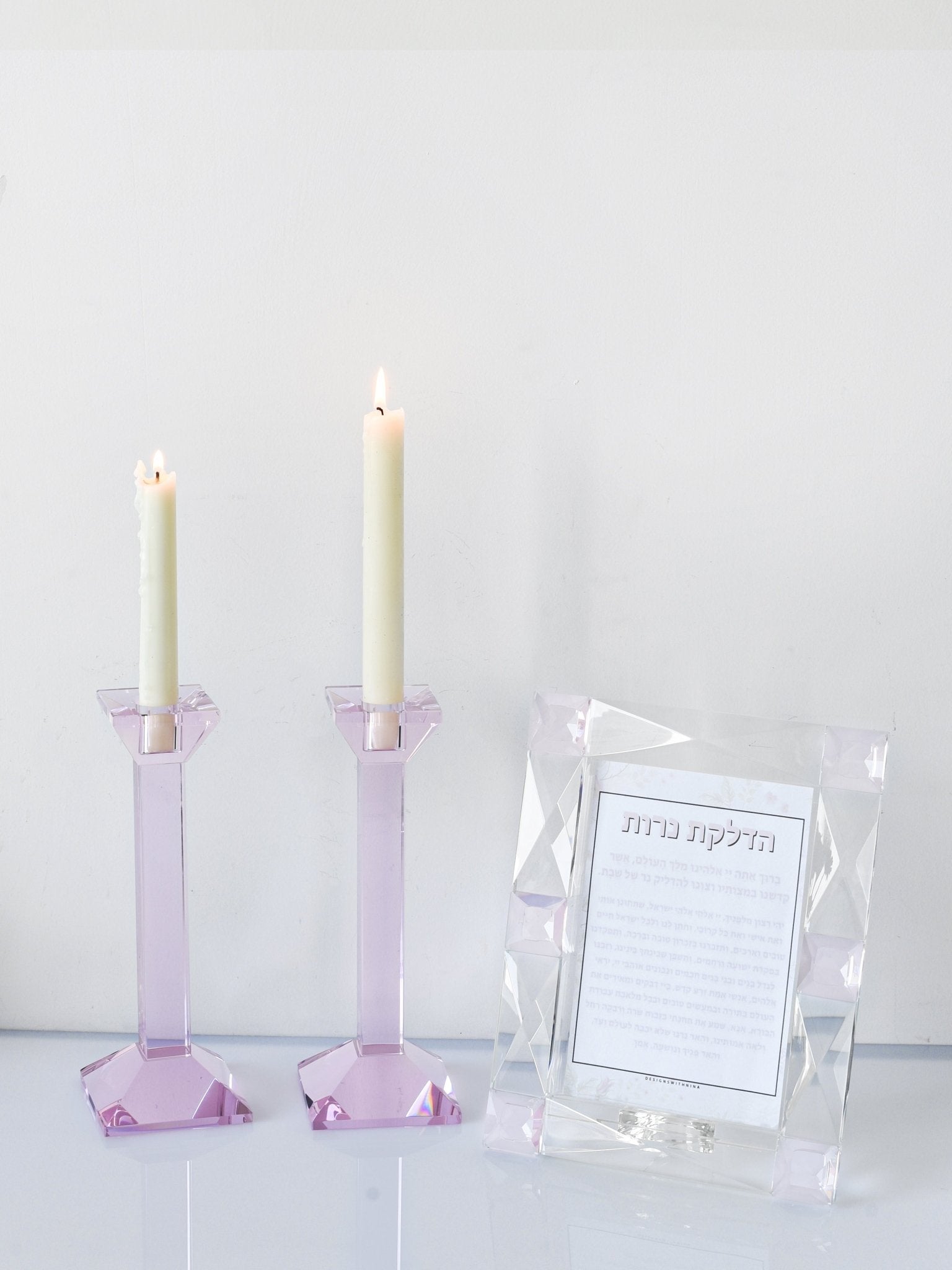 Pale Pink Diamond Photo Frame 5X7 - Marsh and Manor Collective