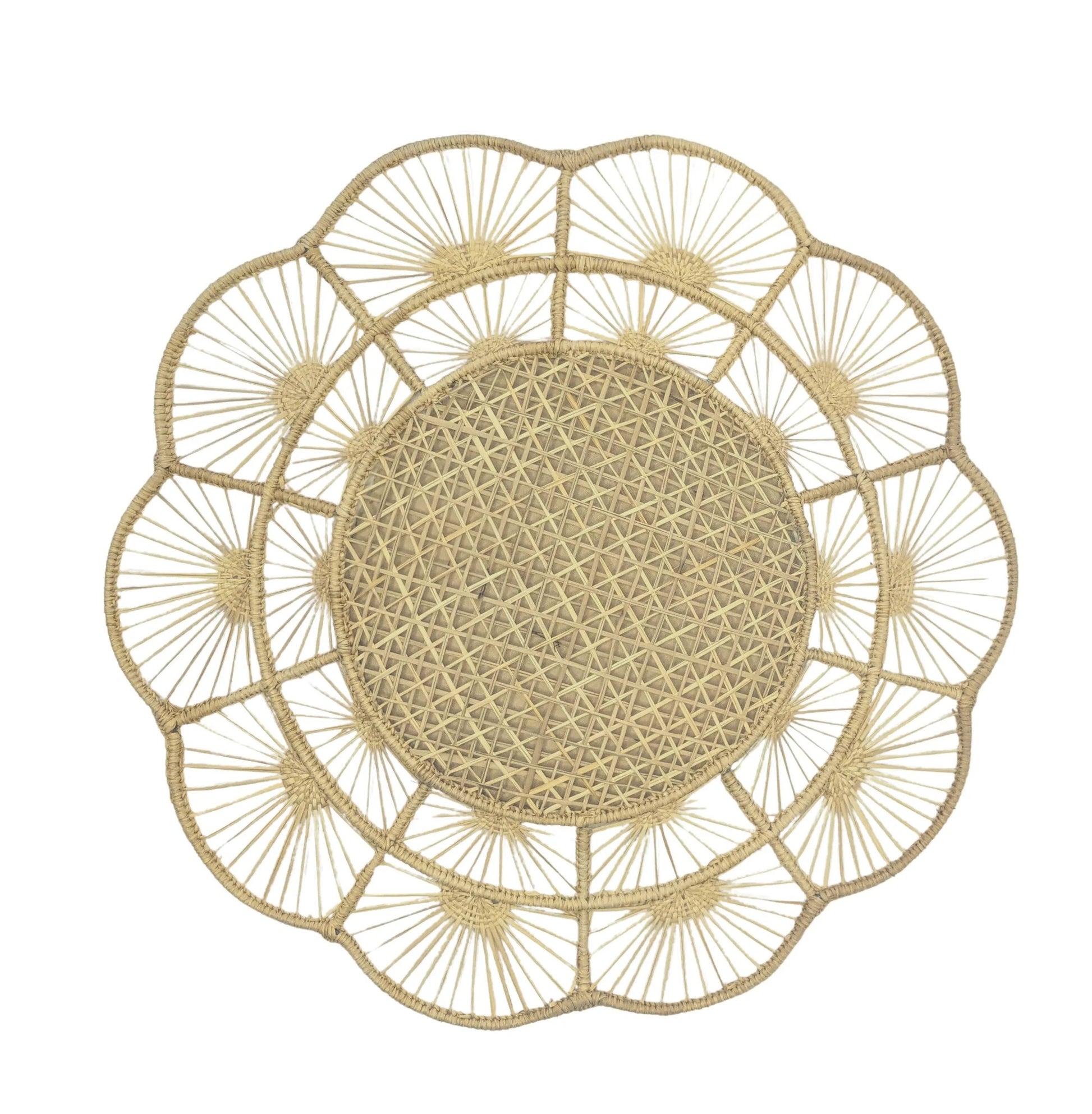 Petal Perfection Woven Placemat - Marsh and Manor Collective