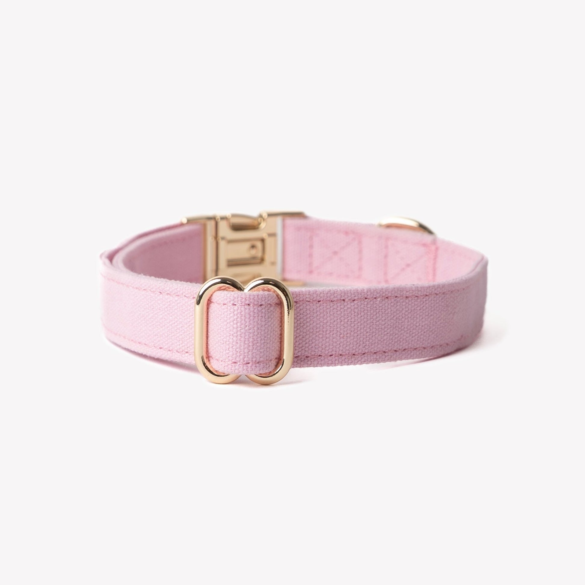 'Pink' - Canvas Dog Collar - Marsh and Manor Collective