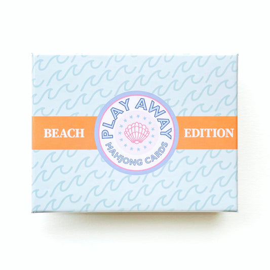Play Away Mahjong Cards: Beach Edition - Marsh and Manor Collective