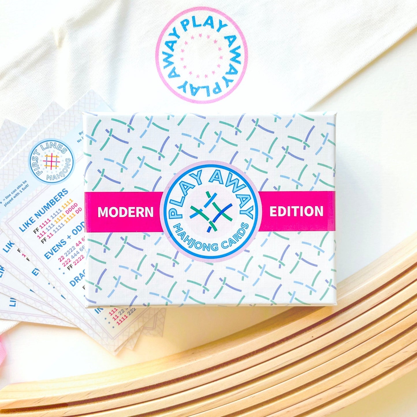 Play Away Mahjong Cards: Modern Edition - Marsh and Manor Collective