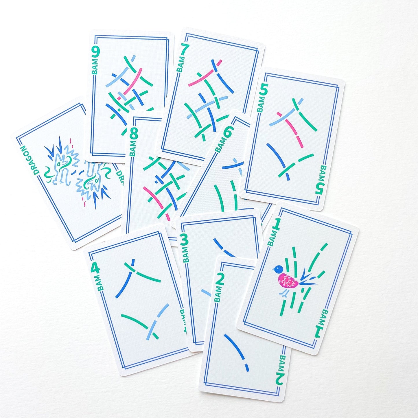 Play Away Mahjong Cards: Modern Edition - Marsh and Manor Collective