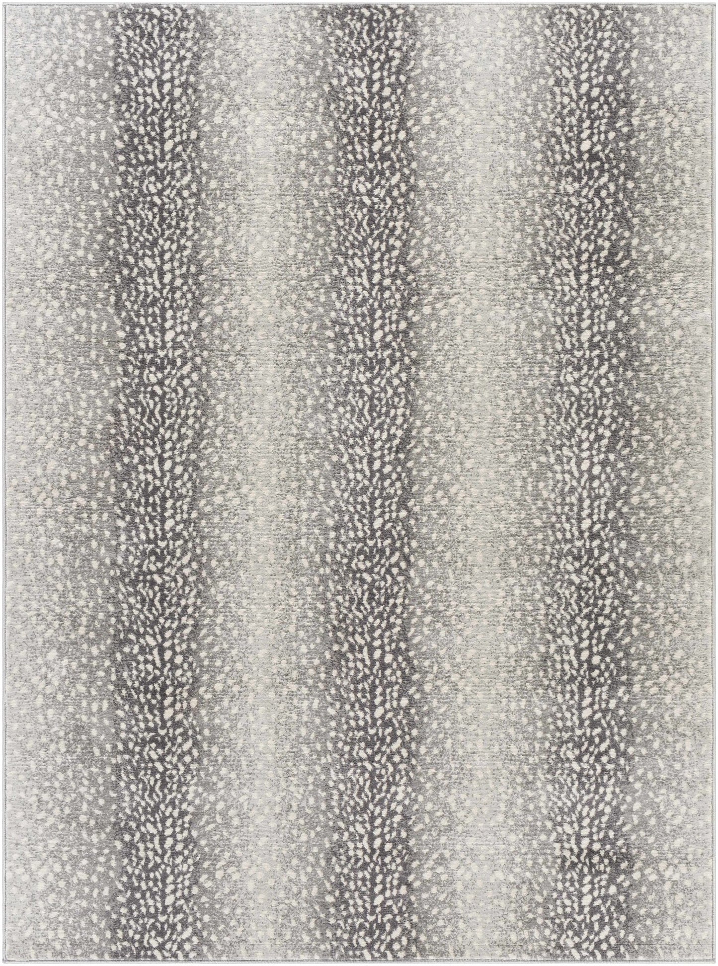 Pointblank Black&Gray Antelope Print Rug - Marsh and Manor Collective
