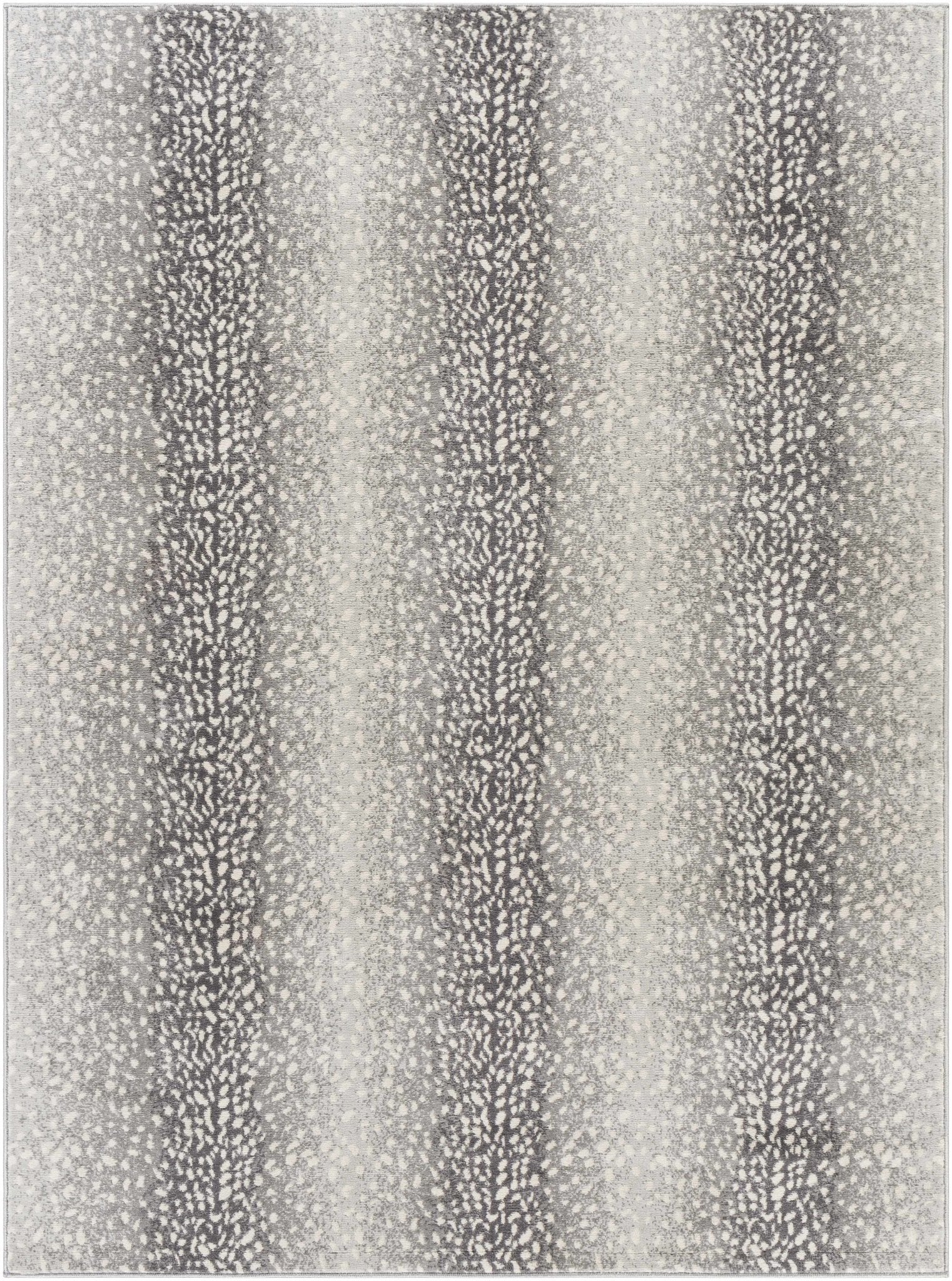 Pointblank Black&Gray Antelope Print Rug - Marsh and Manor Collective