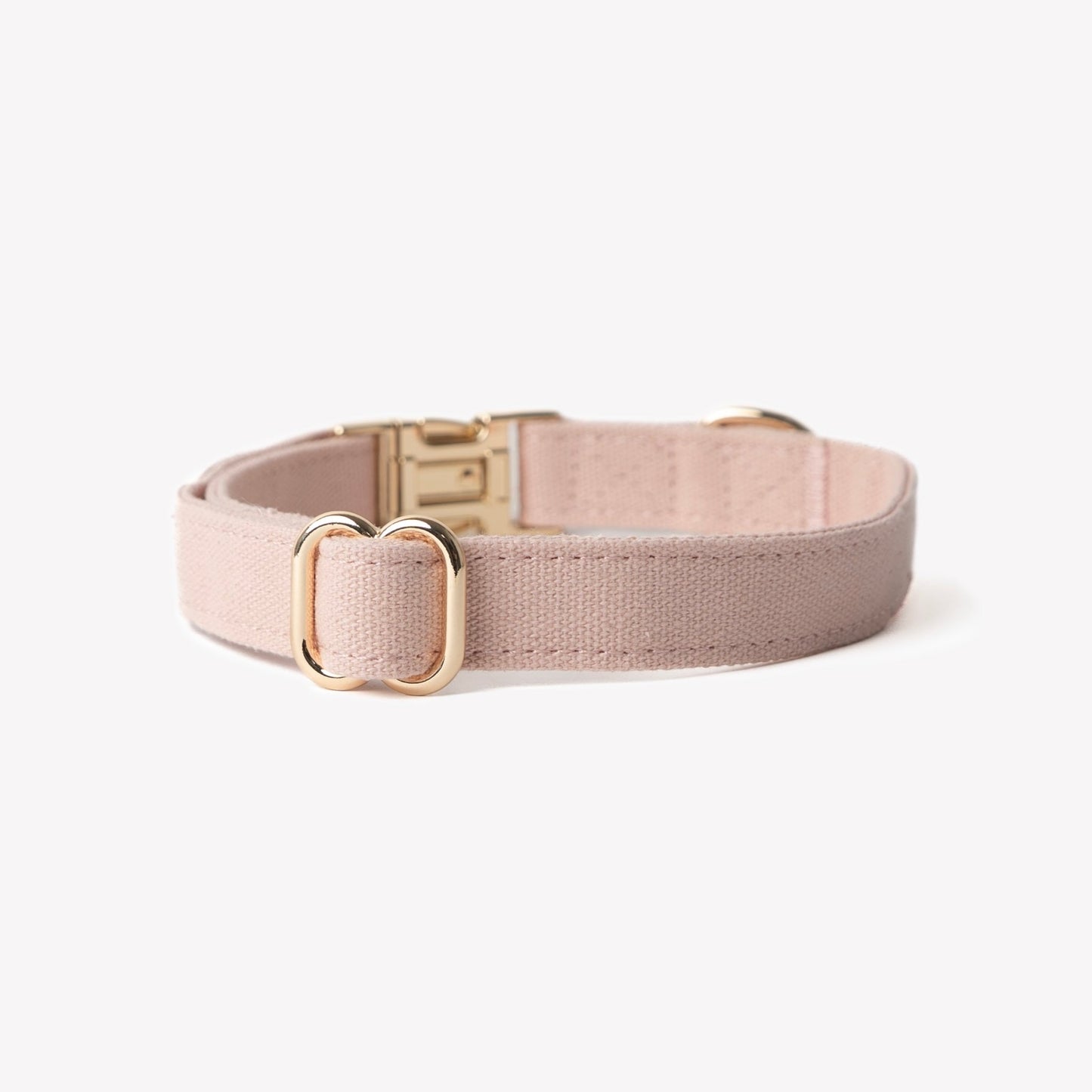 'Powder Rose' - Canvas Dog Collar - Marsh and Manor Collective
