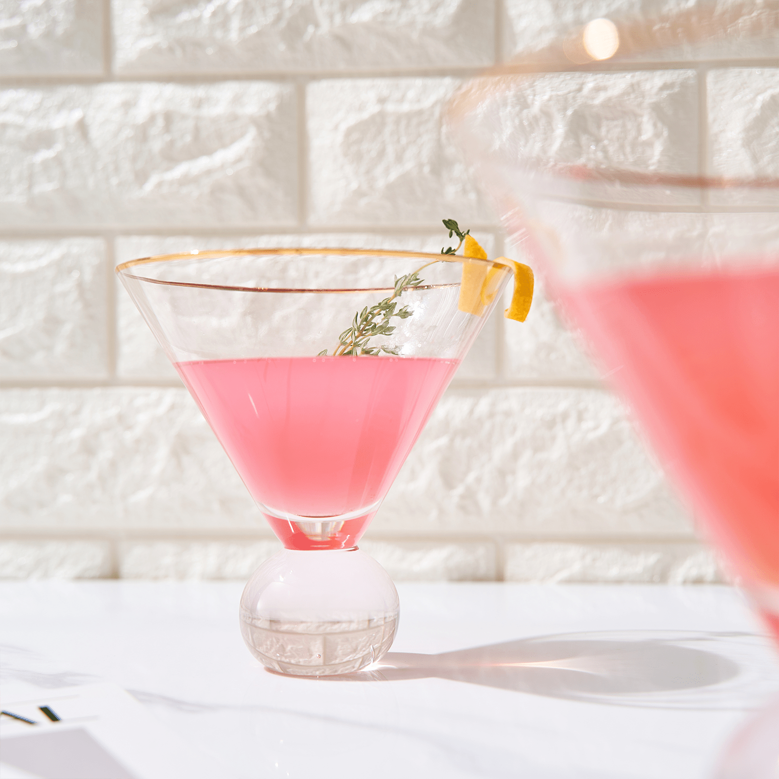Proposta Martini Cocktail Glassware, Set of 2 - Marsh and Manor Collective