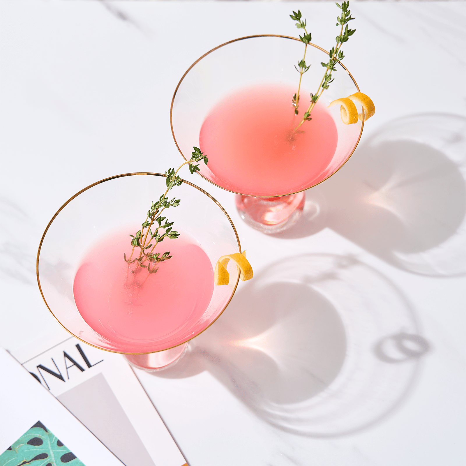 Proposta Martini Cocktail Glassware, Set of 2 - Marsh and Manor Collective