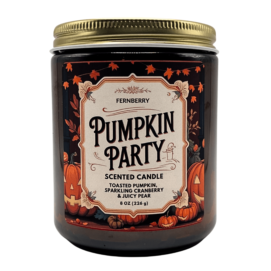 Pumpkin Party Wood Wick Candle | Fall Collection - Marsh and Manor Collective