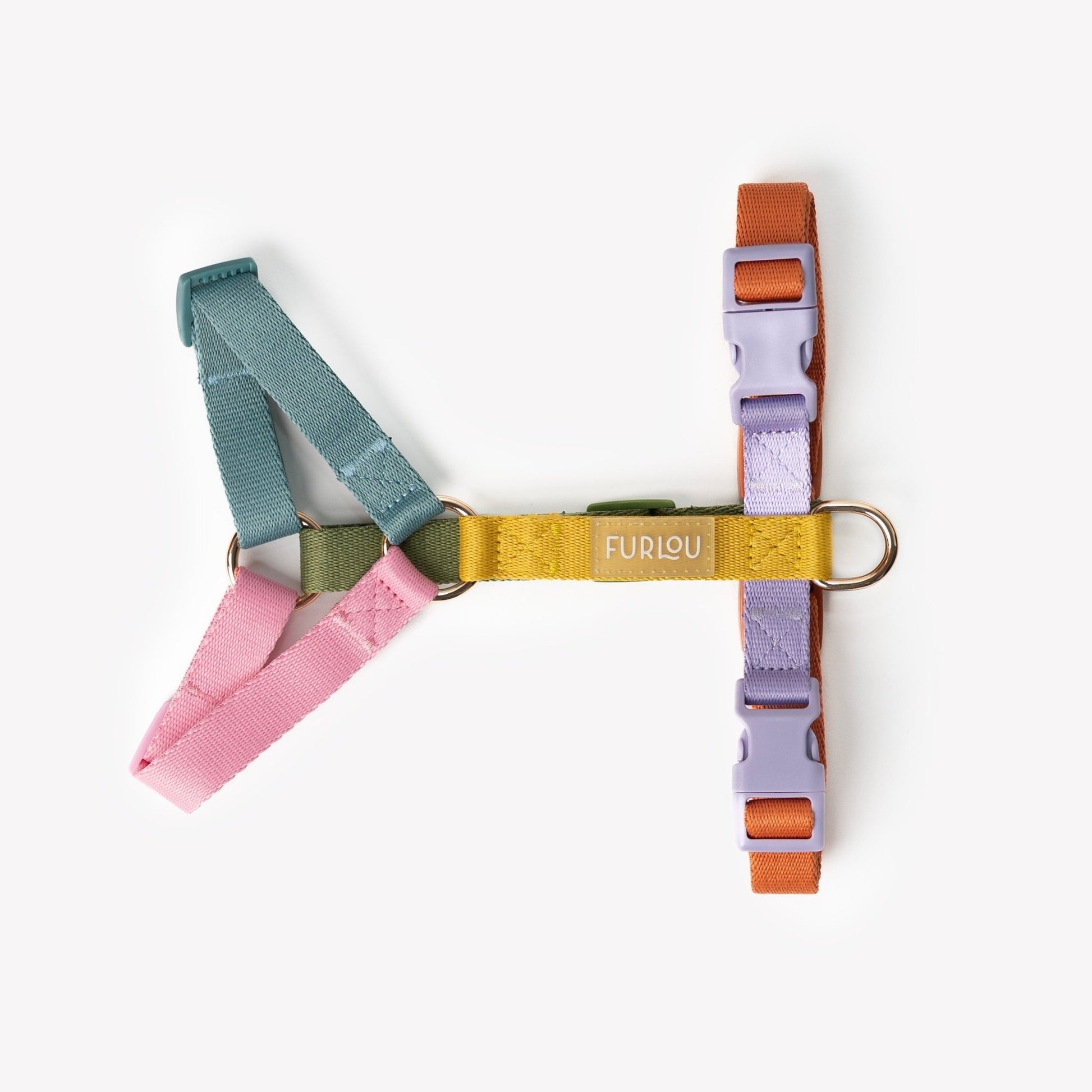 Rainbow - Dog Harness - Marsh and Manor Collective