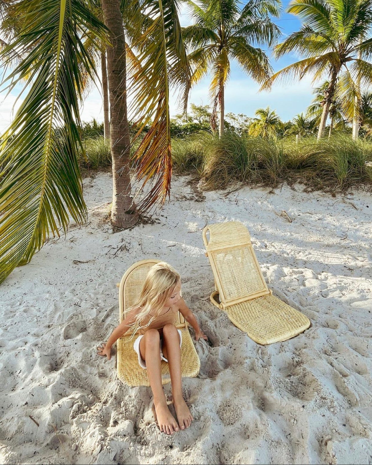 Resol Rattan Beach Chair - Marsh and Manor Collective