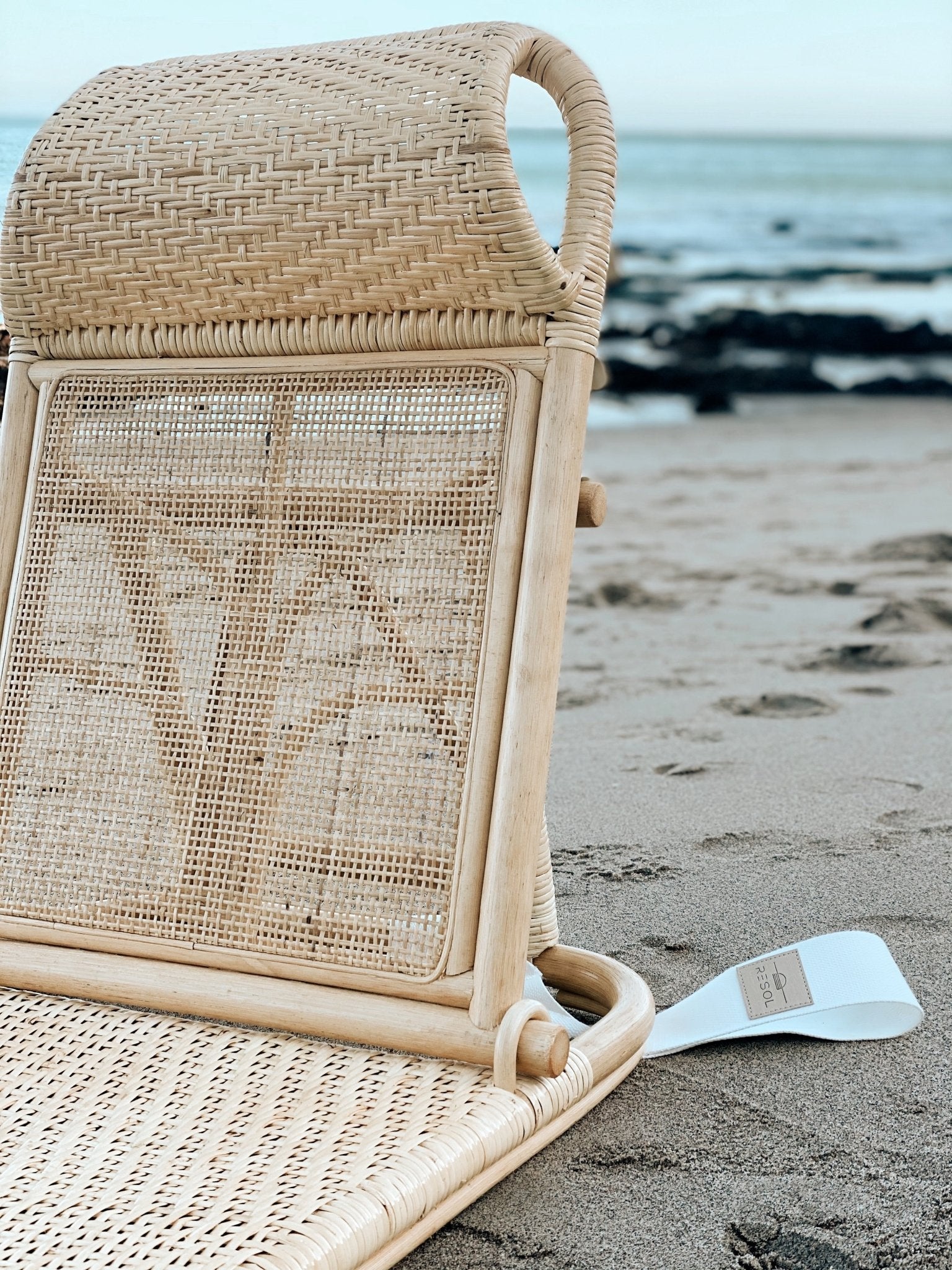 Resol Rattan Beach Chair - Marsh and Manor Collective