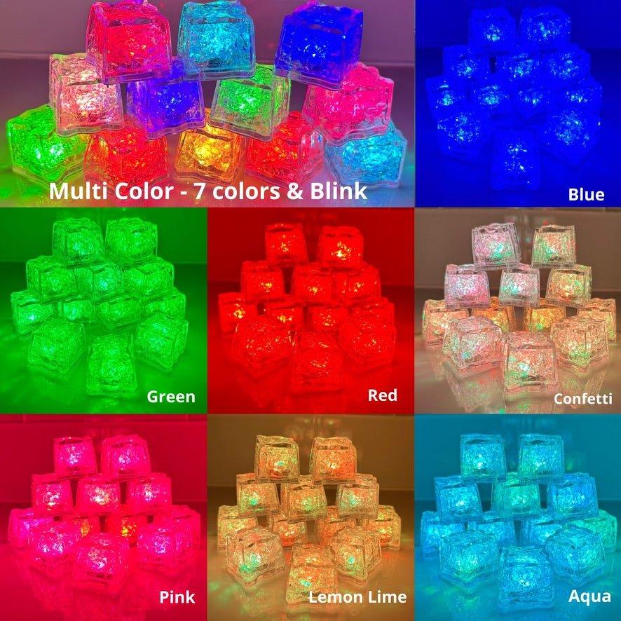 REVO Multi Color Light Up Ice Cube™ | 12 pk - Marsh and Manor Collective