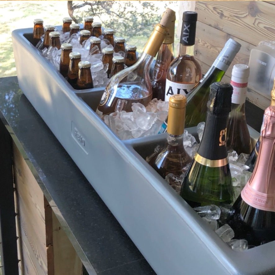 REVO Party Barge Cooler™ | Metallic Gray - Marsh and Manor Collective