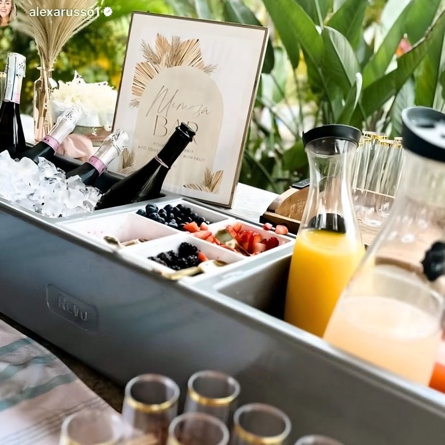 REVO Party Barge Cooler™ | Metallic Gray - Marsh and Manor Collective