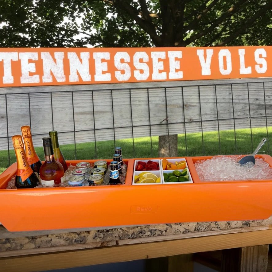 REVO Party Barge Cooler™ | Orange Burst - Marsh and Manor Collective