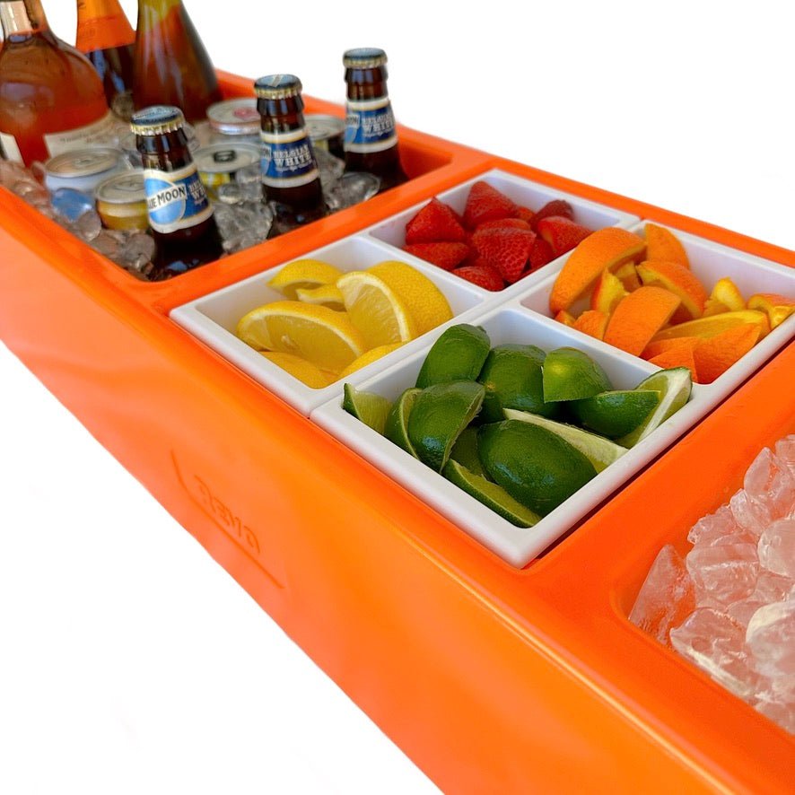 REVO Party Barge Cooler™ | Orange Burst - Marsh and Manor Collective