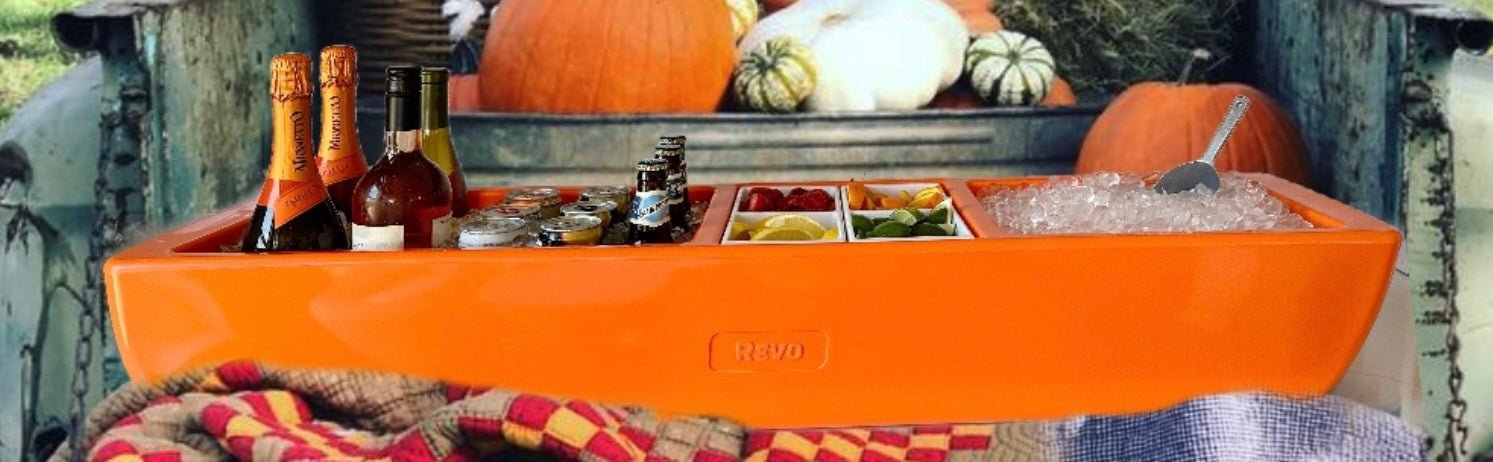 REVO Party Barge Cooler™ | Orange Burst - Marsh and Manor Collective