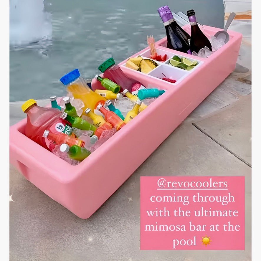 REVO Party Barge Cooler™ | Pink Coral - Marsh and Manor Collective