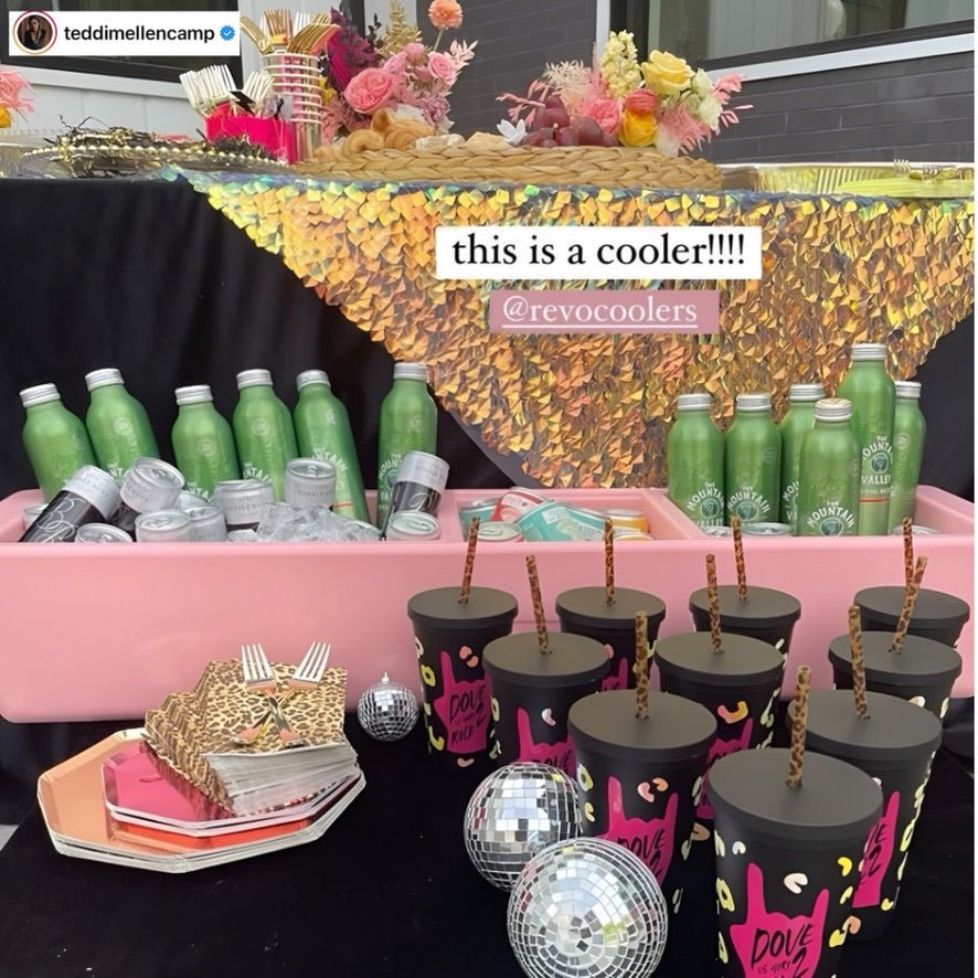 REVO Party Barge Cooler™ | Pink Coral - Marsh and Manor Collective