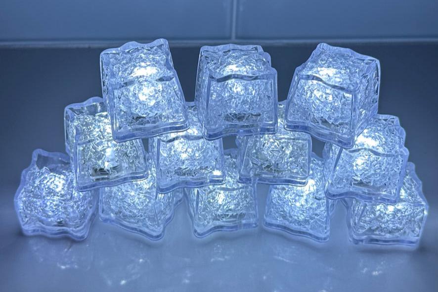 REVO White LED Light Up Ice Cube™ | 12 Pk - Marsh and Manor Collective
