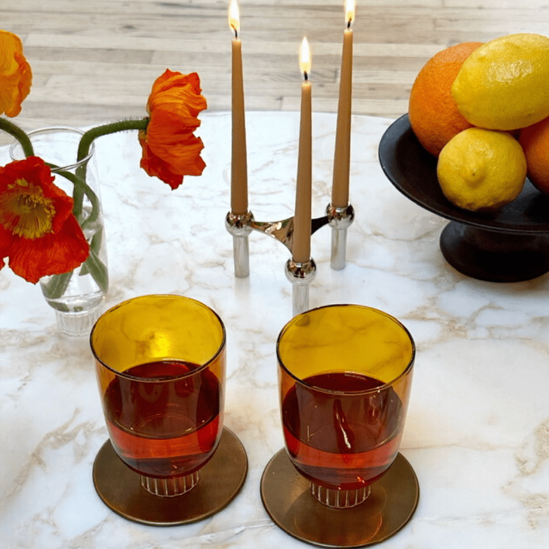 Romantic Stemless Wine Glasses - Marsh and Manor Collective