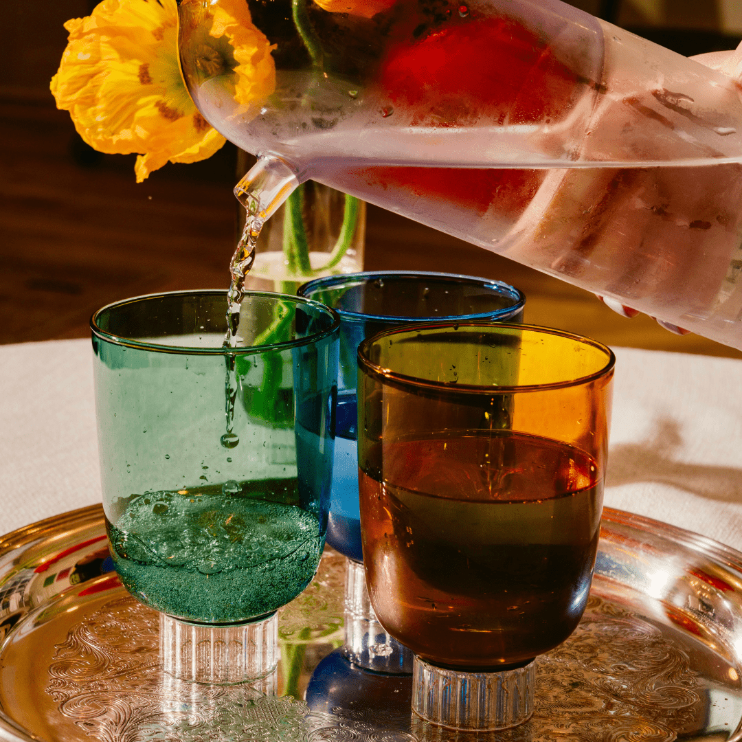 Romantic Stemless Wine Glasses - Marsh and Manor Collective