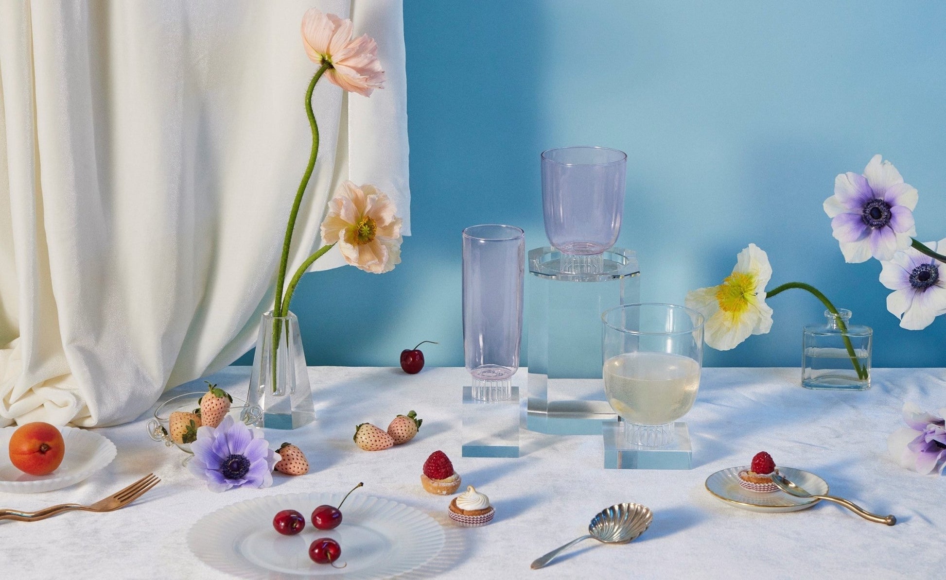 Romantic Stemless Wine Glasses - Marsh and Manor Collective