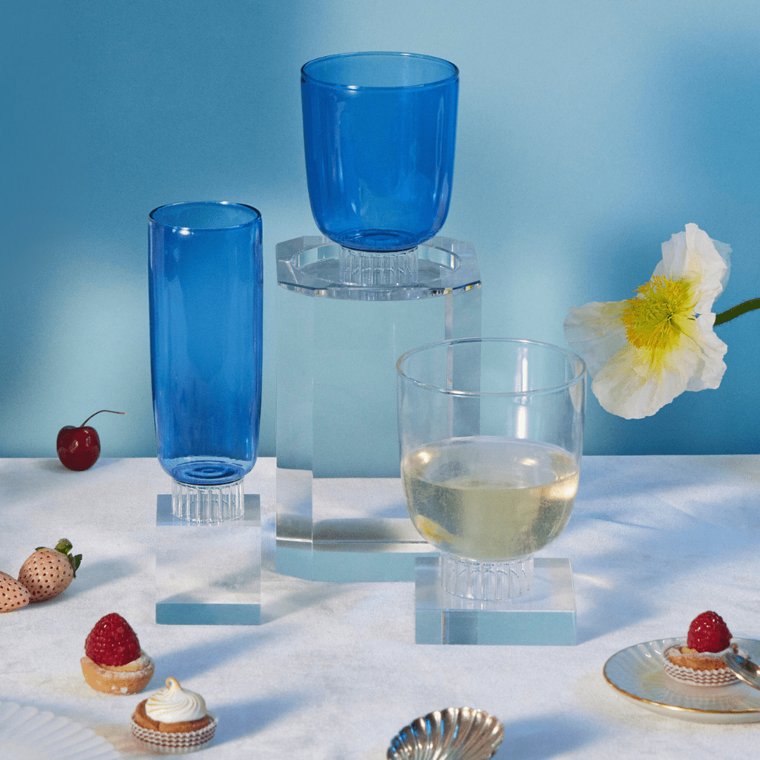 Romantic Stemless Wine Glasses - Marsh and Manor Collective