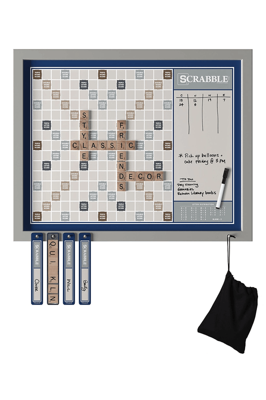 Scrabble Deluxe 2 - in - 1 Wall Edition - Marsh and Manor Collective