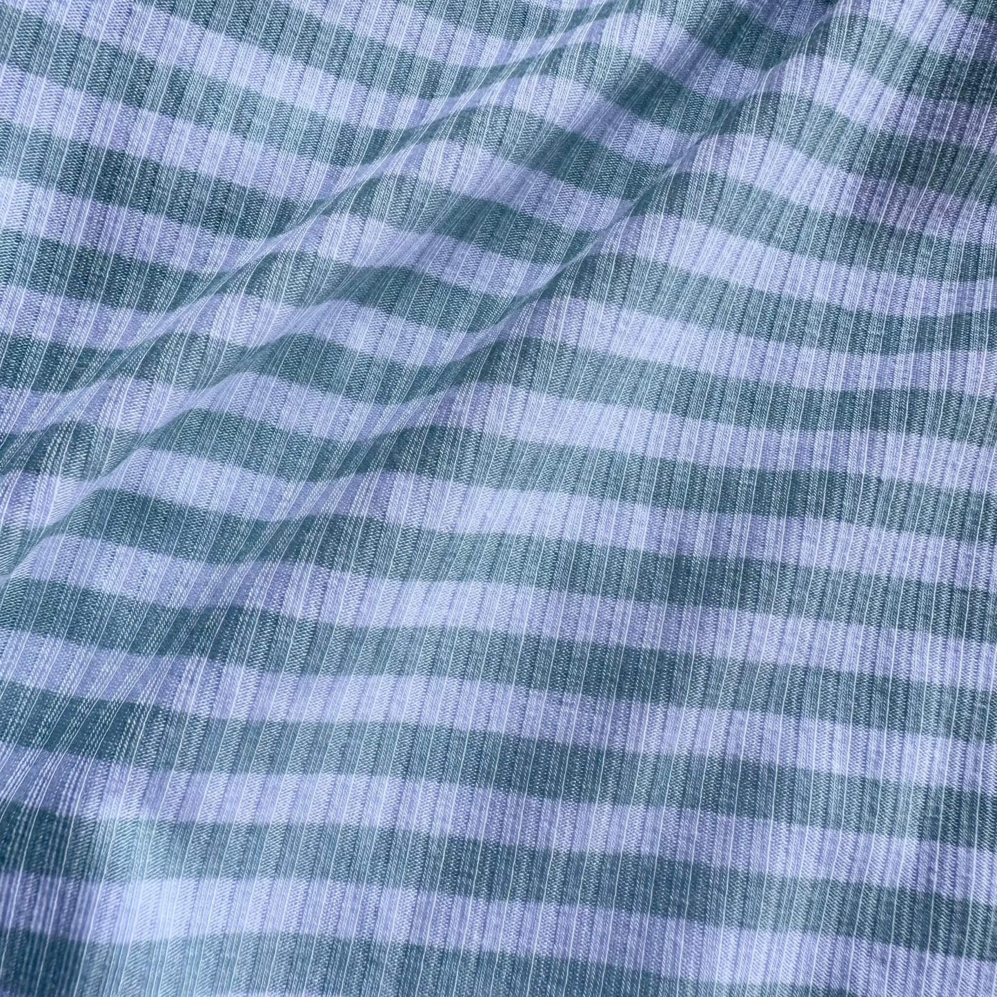 Sea Green Striped Ribbed Zip Romper