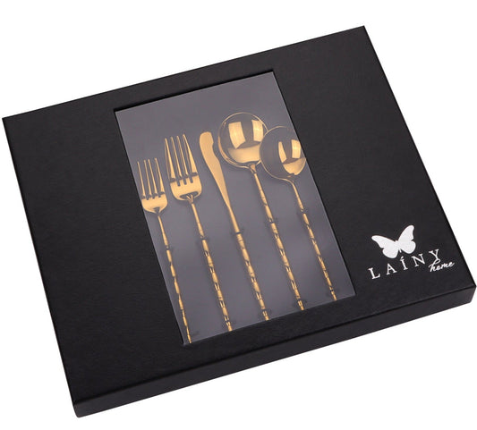 Service for 6 Bundle Flatware in Gold - Marsh and Manor Collective