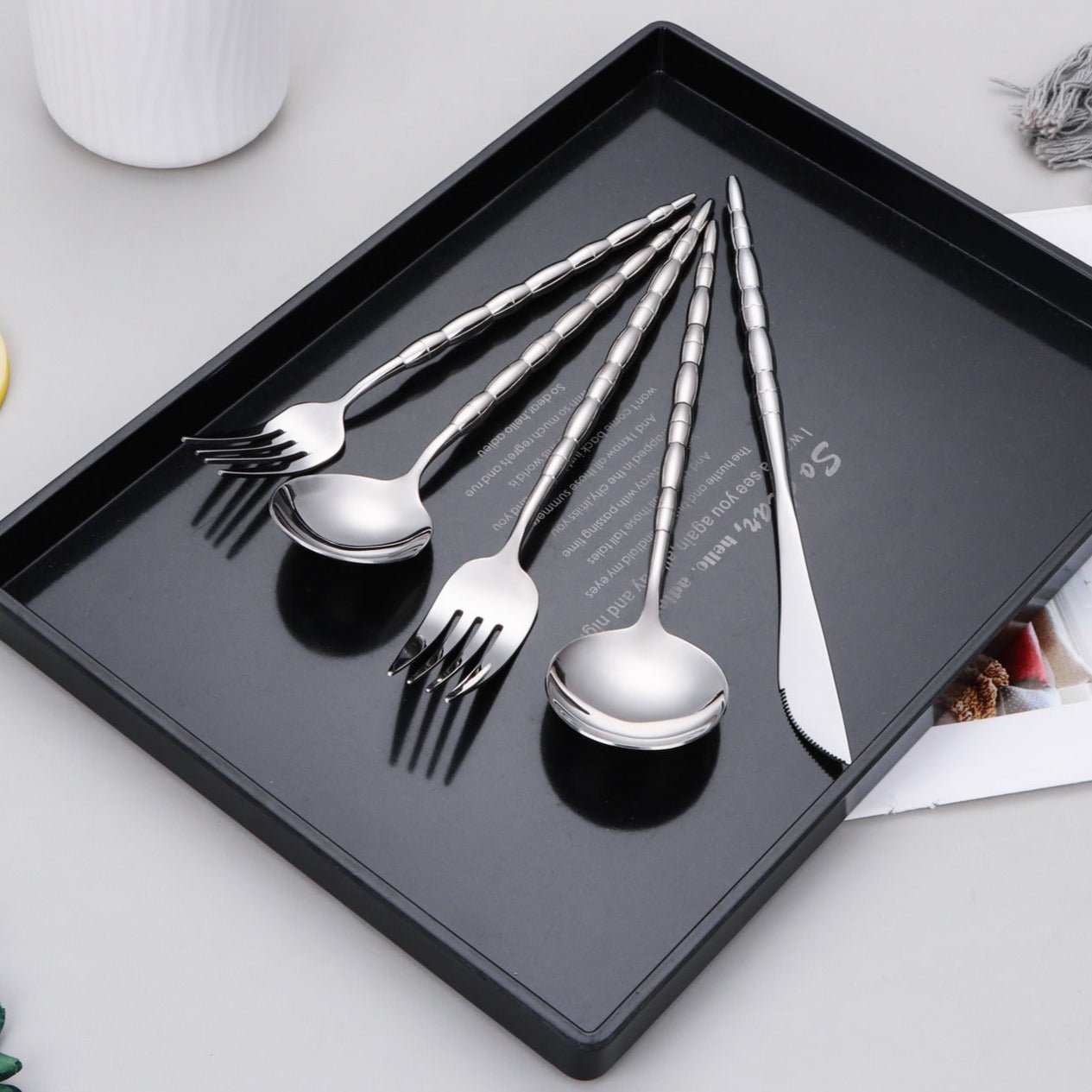 Service for 6 Bundle Flatware in Silver - Marsh and Manor Collective
