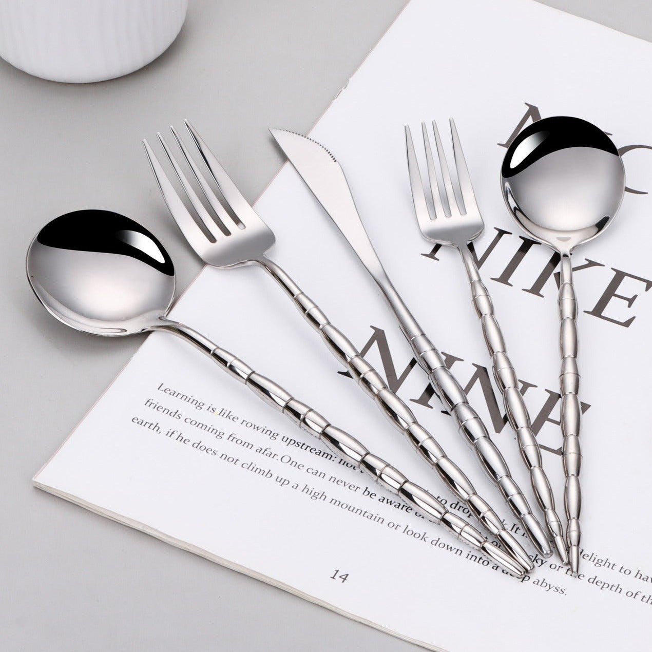 Service for 6 Bundle Flatware in Silver - Marsh and Manor Collective