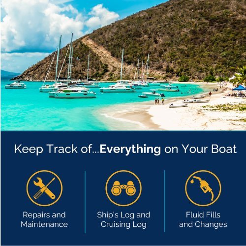 Ship’s Log: A Captain’s Log for Boat Trips and Maintenance - Marsh and Manor Collective