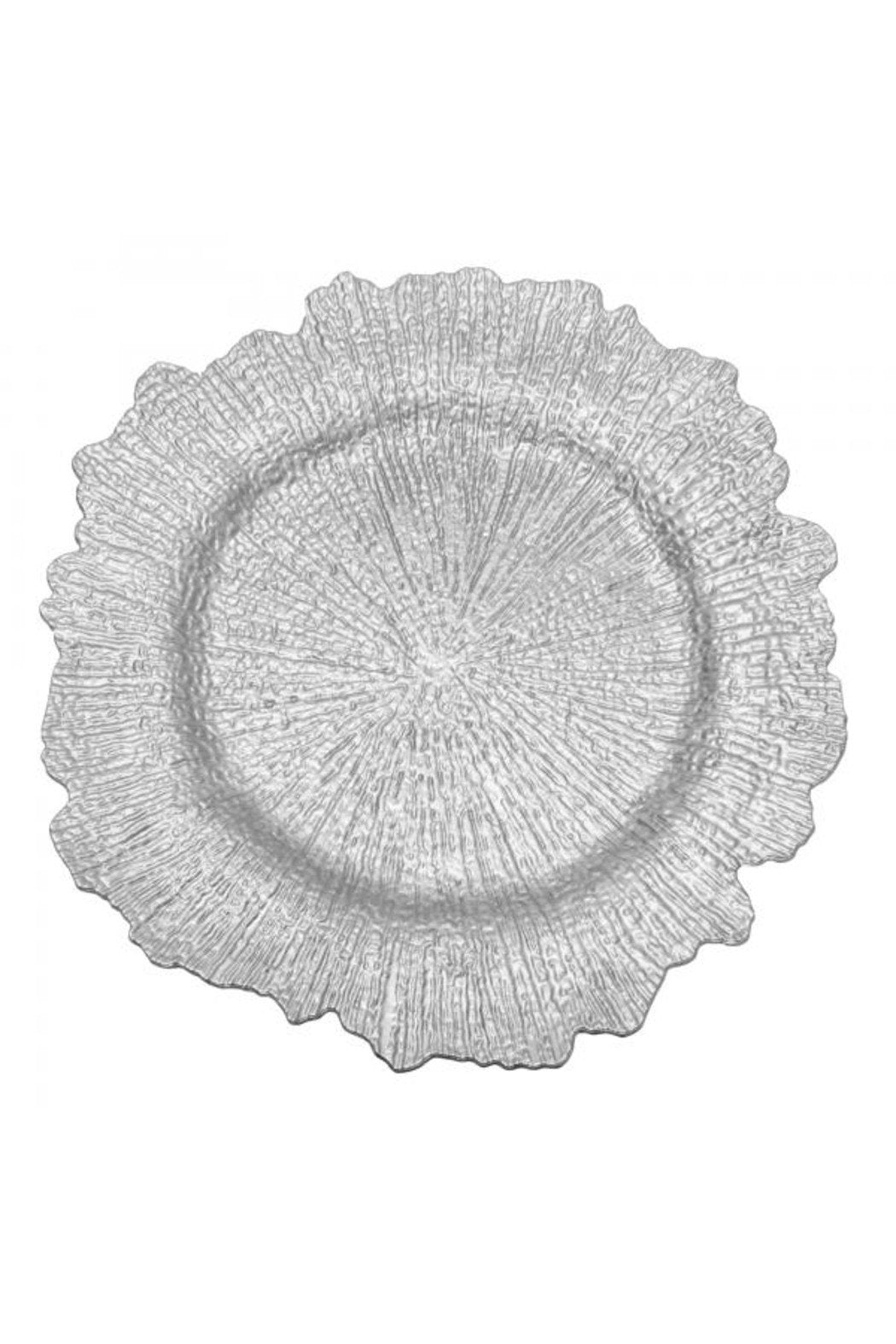 Silver Reef Acrylic Charger Dinner Plates - Set Of 6 - Marsh and Manor Collective