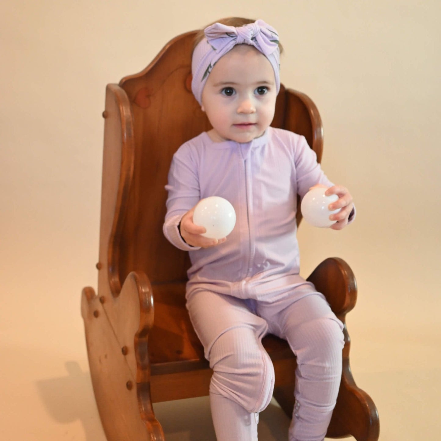 Solid Rose Ribbed Zip Romper