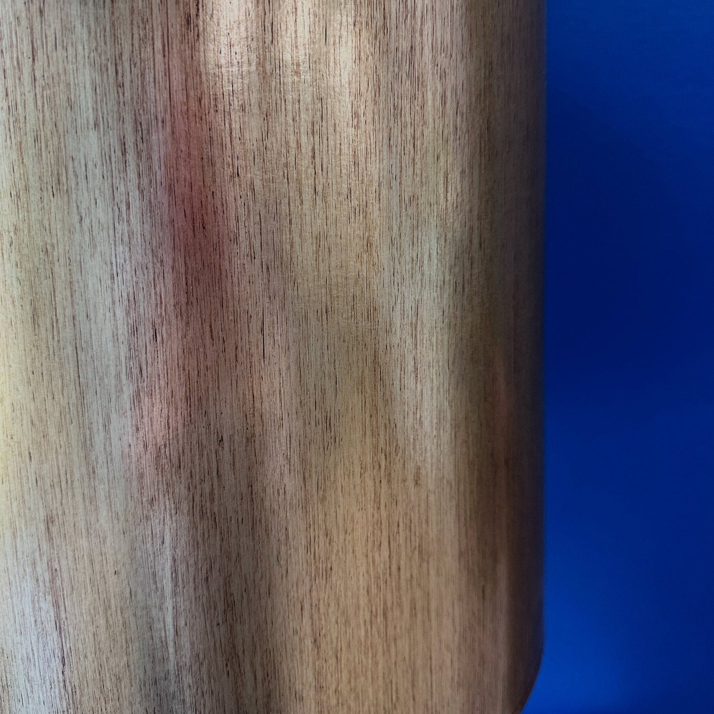 Tall Vintage Brass Lamp & Gold Shade